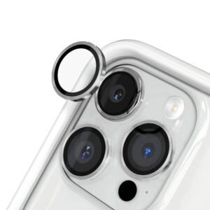 imluckies Caméra Arrière Protecteur Compatible avec iPhone 15 Pro
